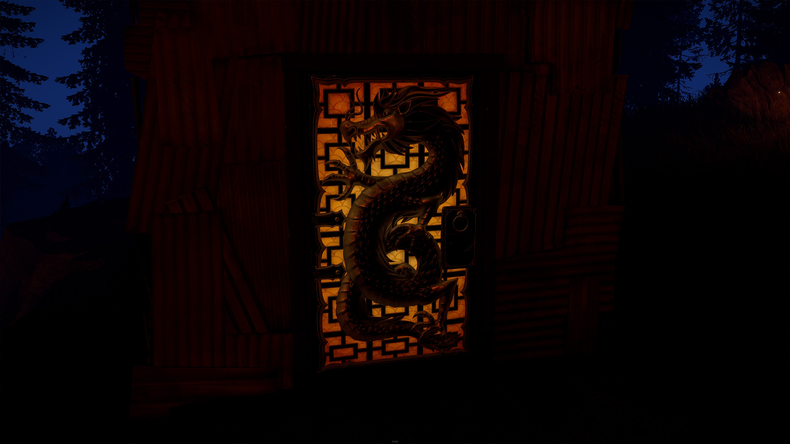 Year of the Dragon Door