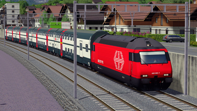 Steam Workshop::SBB Re 460 InterCity (IC2000 4 Cars) Steam Workshop::SBB Re 460 InterCity (IC2000 4 Cars)