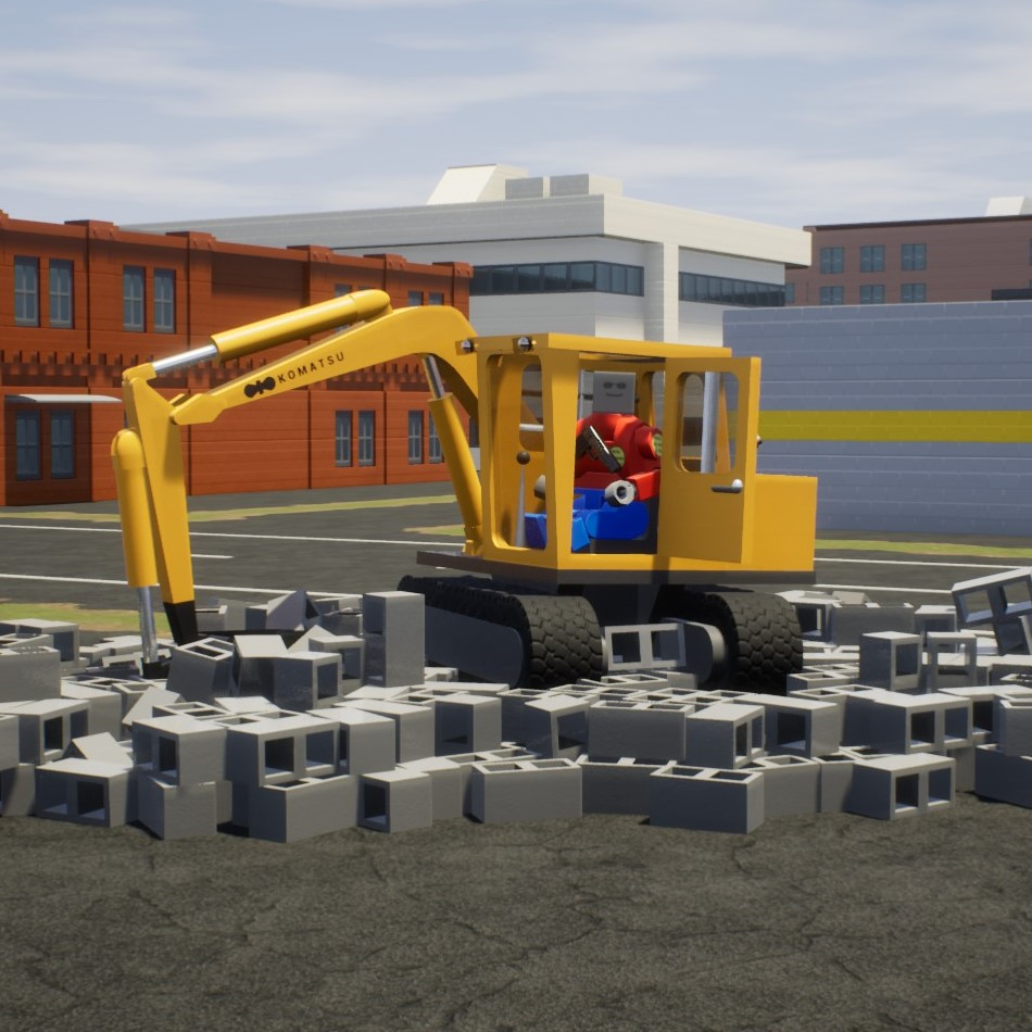 1973 Komatsu 10HT-2 Hydraulic Shovel Excavator