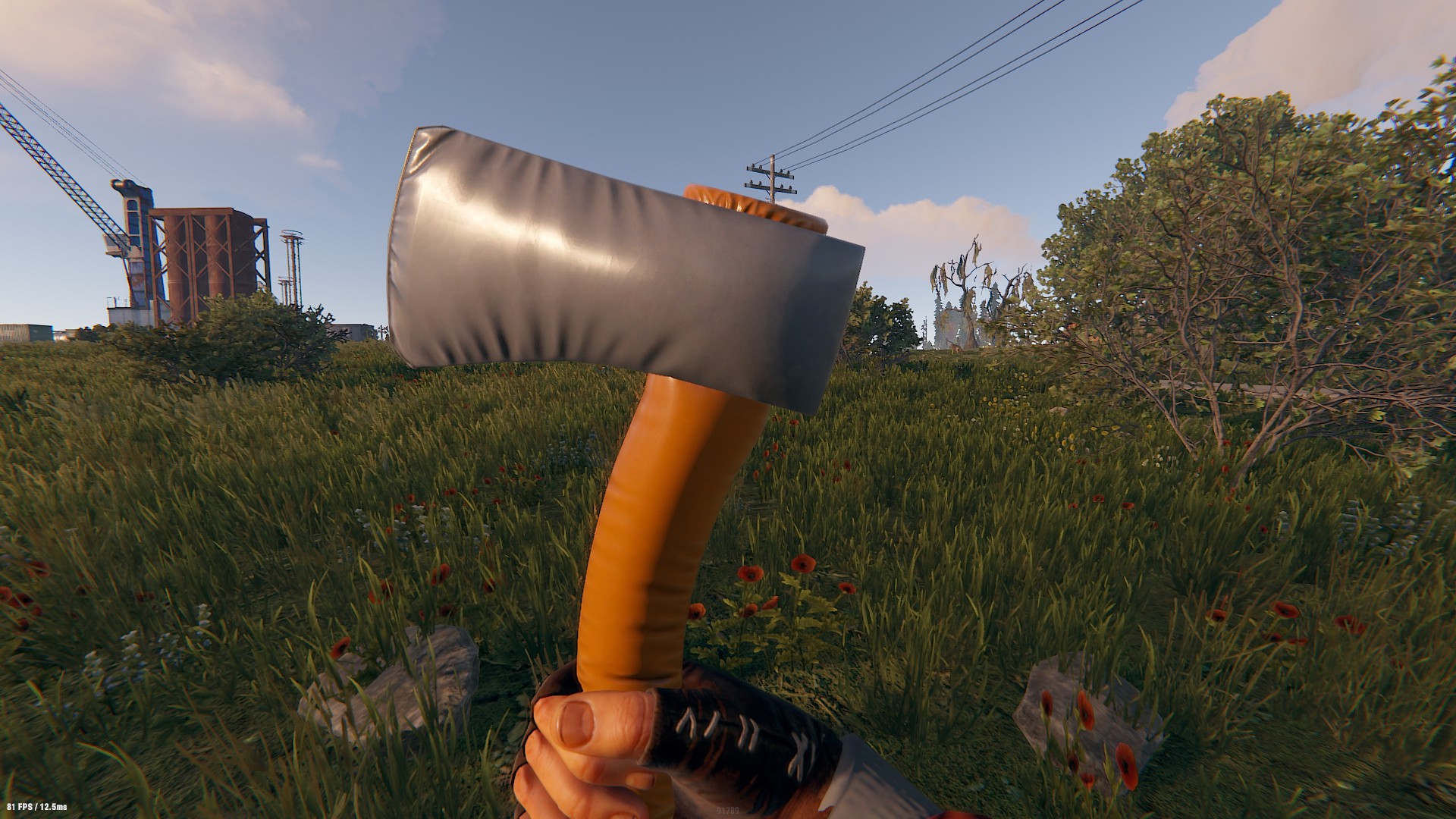 Inflatable Hatchet