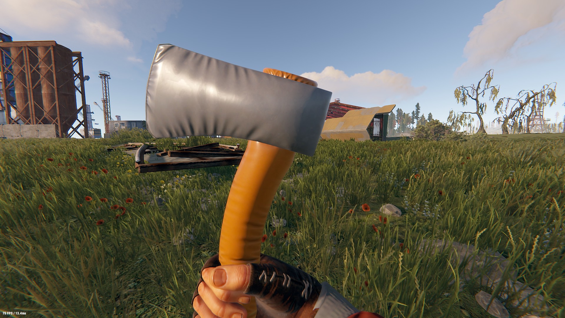 Inflatable Hatchet