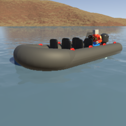 RIB - Rigid Inflatable Boat by Uncle T