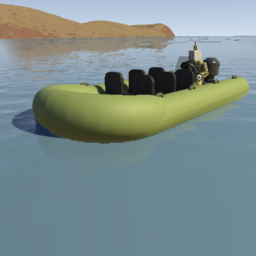 BRAF RIB - Rigid Inflatable Boat by Uncle T