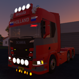 Scania Next Gen Weeda transport