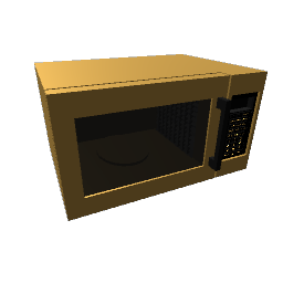 Gold Microwave