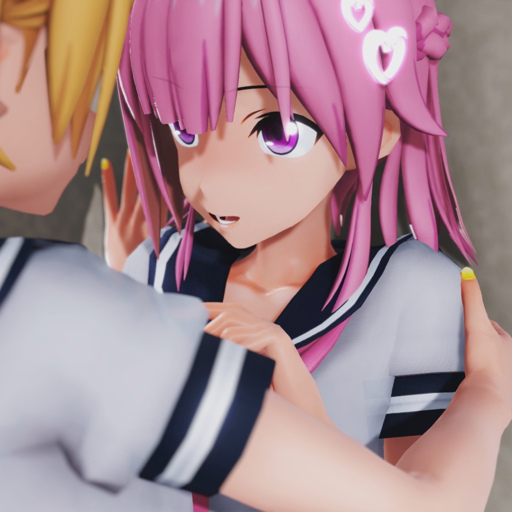 KEMKEM 百合 ray修正_prpr_ダイヤ_ハート_高画質 preview
