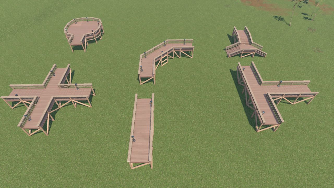 Raised Walkways set