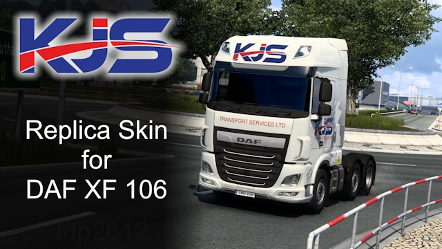 KJS Transport Services Replica DAF XF 106