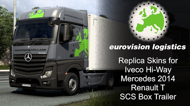 Eurovision Logistics Replica Skins
