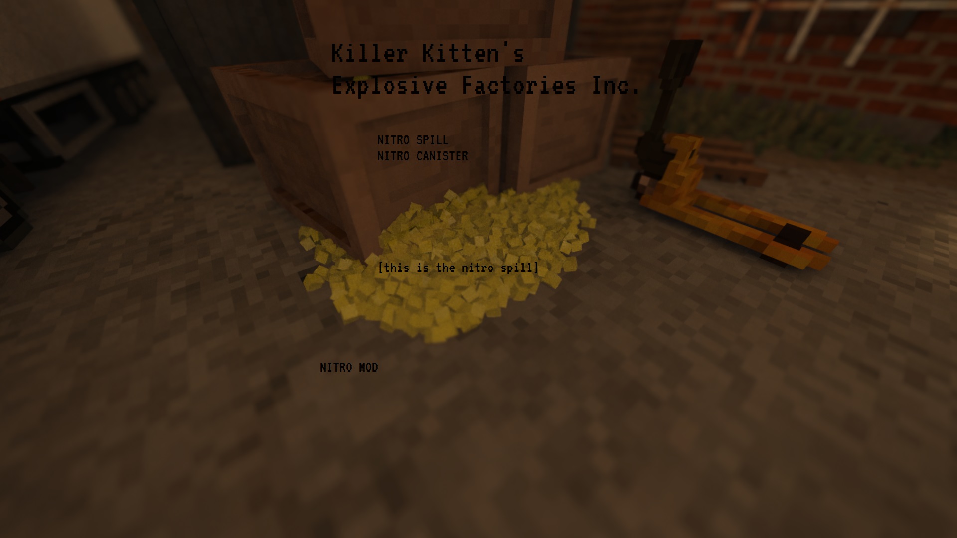 Spawnable Nitroglycerine