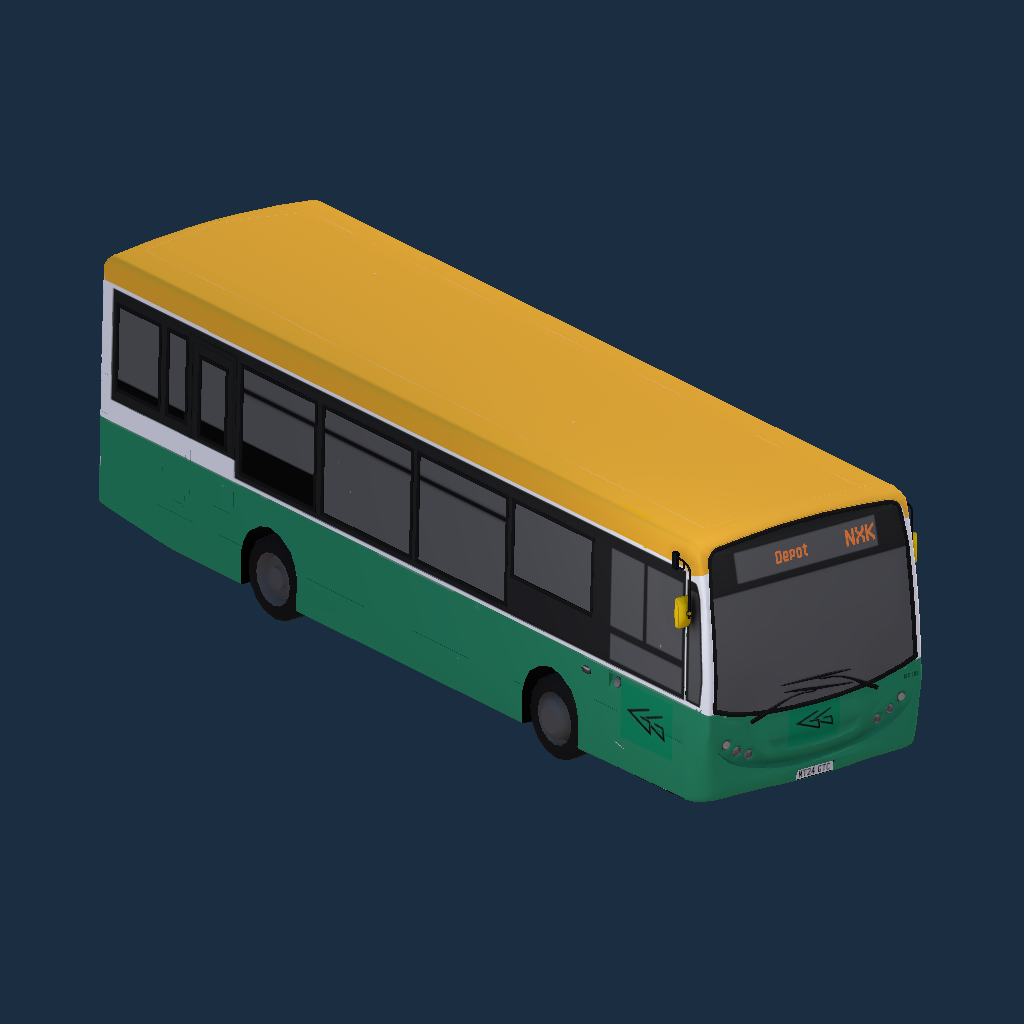 Enviro 200 8.9m - Greater Glasgow PTE