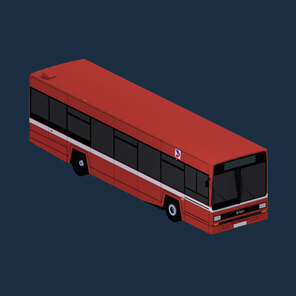 Leyland Lynx - NBC Poppy Red