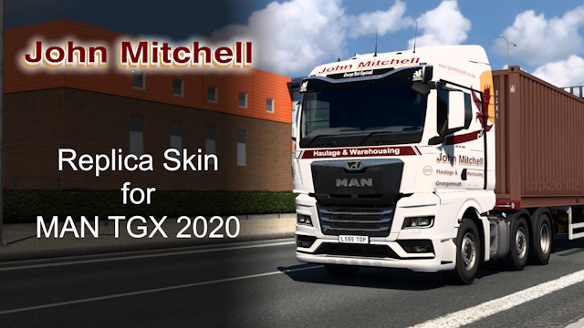 John Mitchell Replica MAN TGX 2020