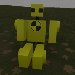 sitting a normal dummy