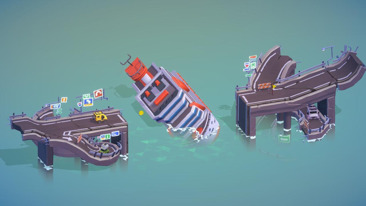 sinking ship