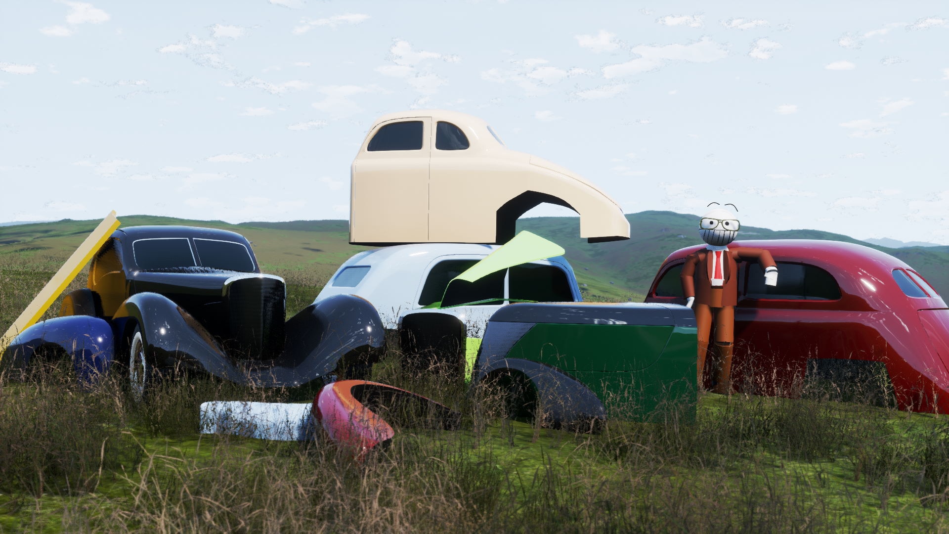 The 40's 3D Fixture body car mod 4.27