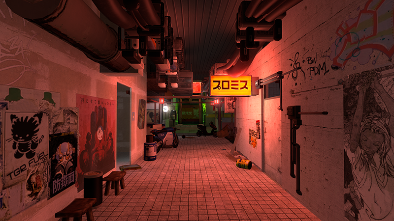 Marketa Red Hallway