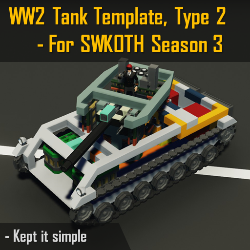 Multicrew WW2 Tank template  Type 2 preview