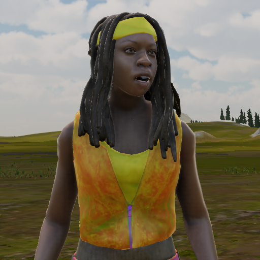 Michonne from The Walking Dead
