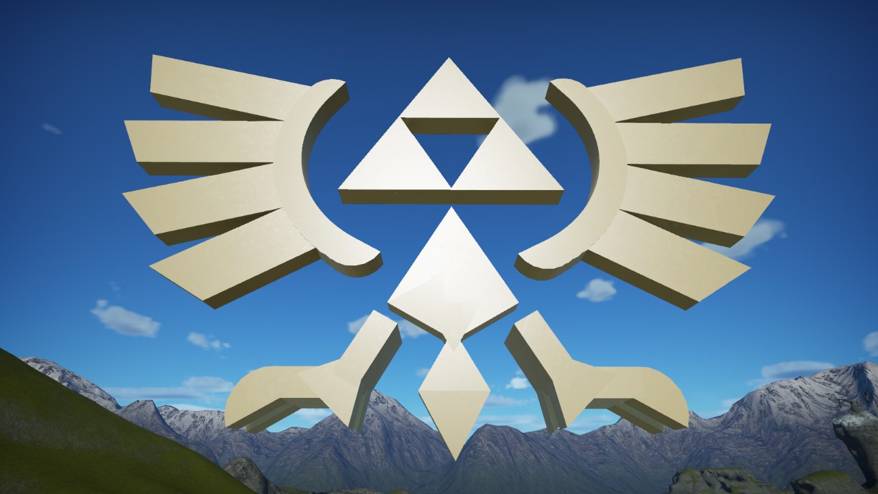 Zelda - Hyrule Royal Crest preview