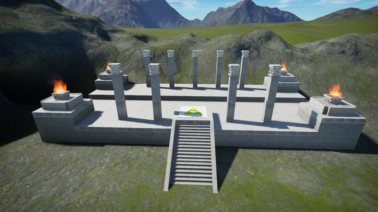 Zelda Hyrule Train Station preview