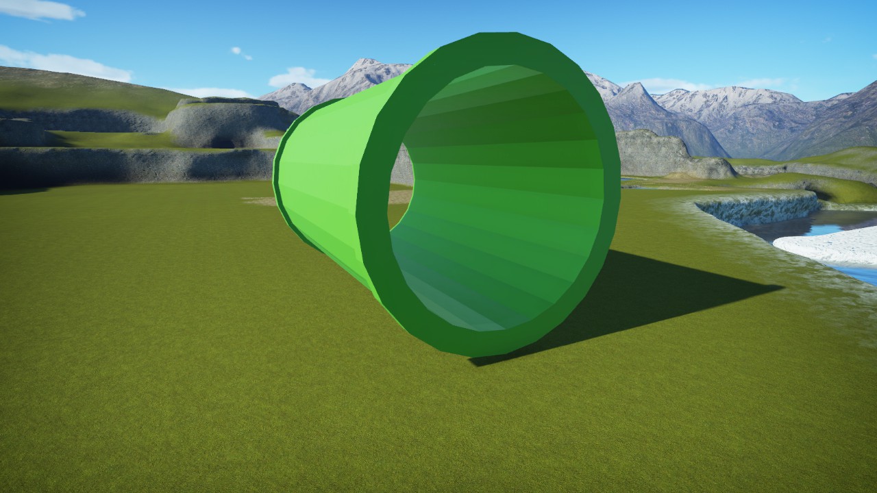 Mario Warp Pipe XL for paths... preview