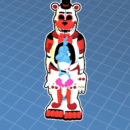 [FNAF 6] ShowTime Freddy with Finger Posing and no smal creatures preview
