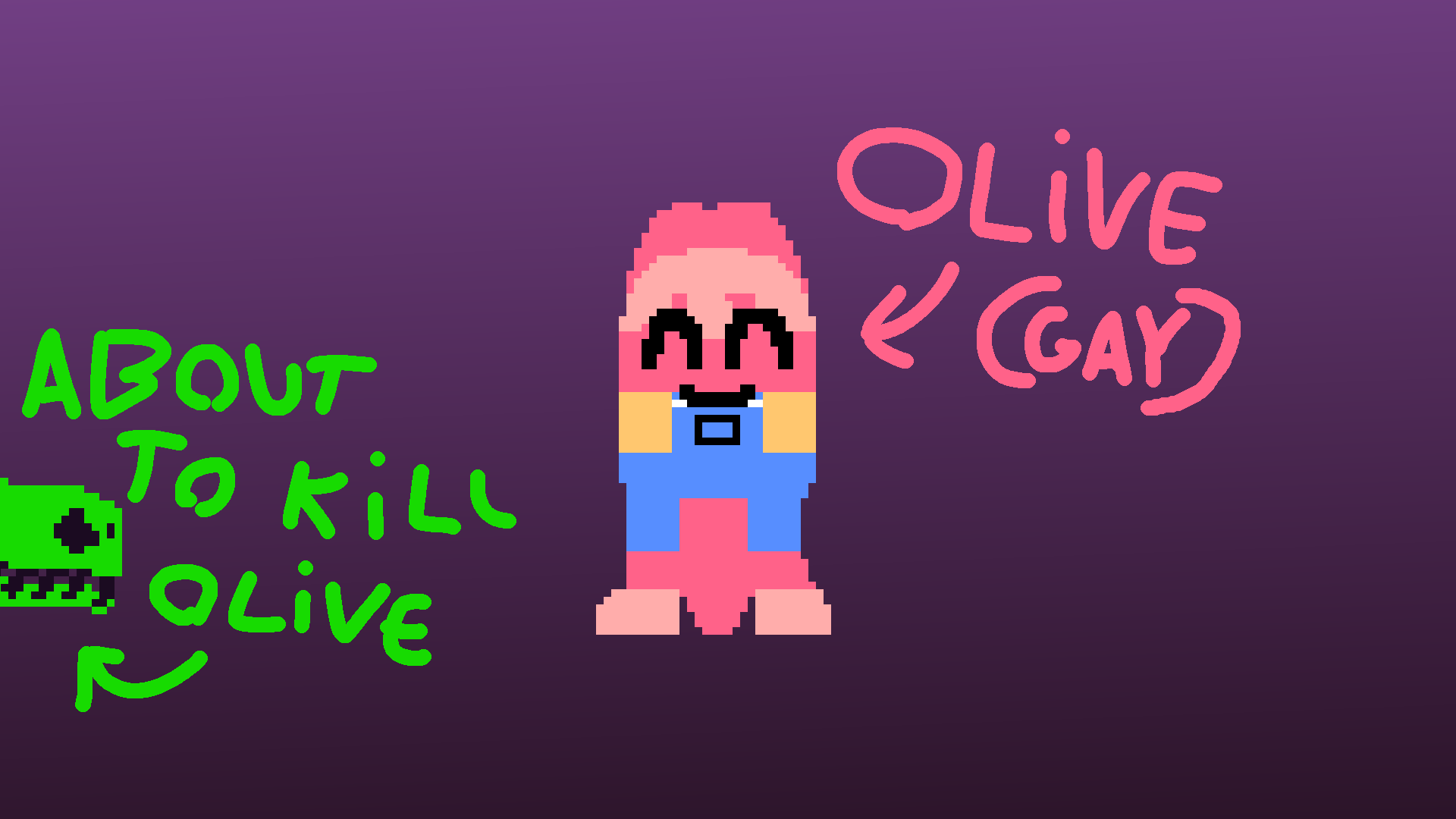 Olive from purrfect apawcalypse