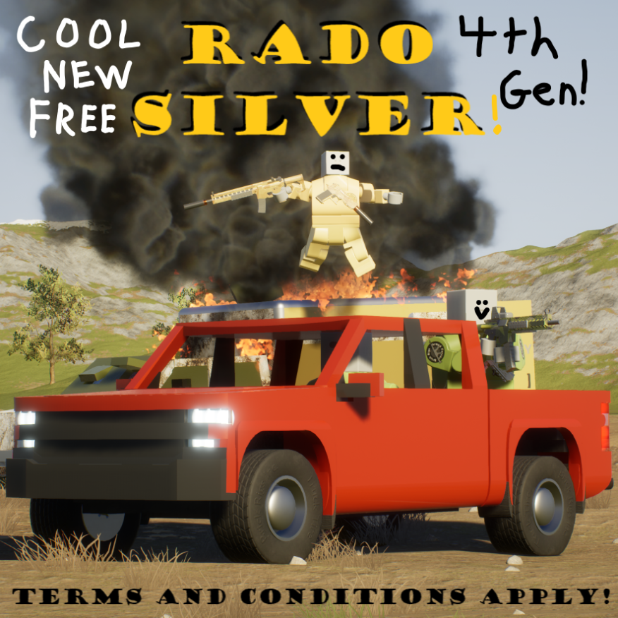 Rado Silver 1500 Conquest Pickup Truck (Early 2020s)