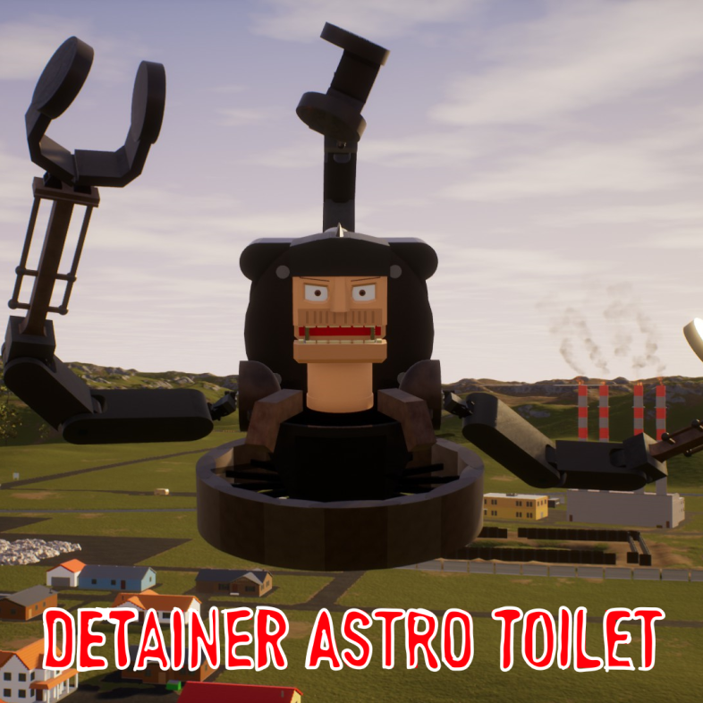 Astro-Detainer Toilet! Skibi
