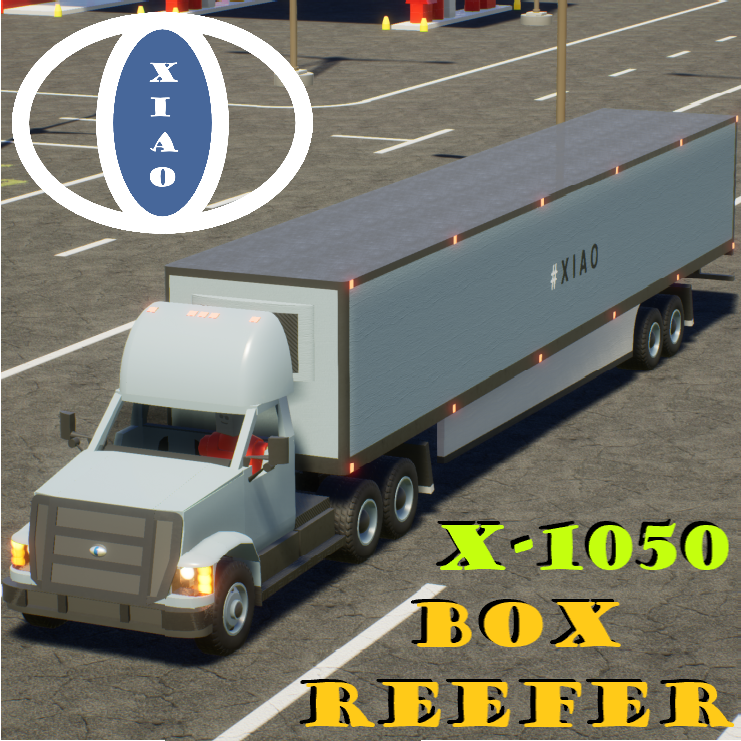 Xiao X-1050 Trailer-Tractor Conquest Semi 53 Foot Reefer