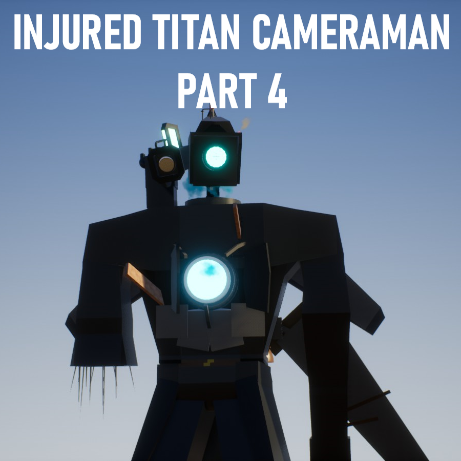 Heavy Injured Titan Cameraman! Skibi