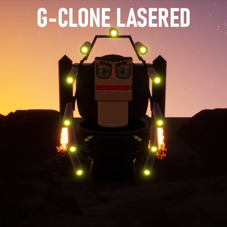 G-Clones "LASER RING" Skibidi Toilet! Skibi
