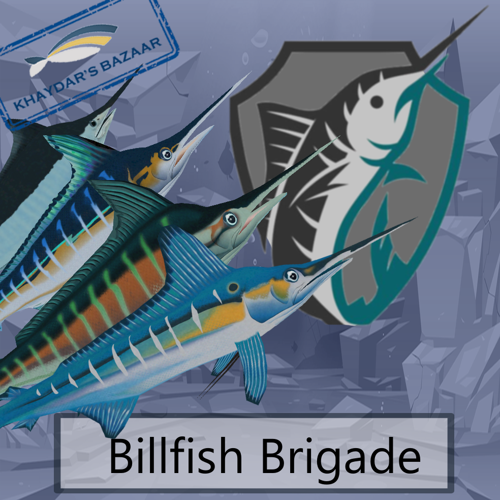 Khaydar's Bazaar - Billfish Brigade