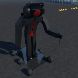 Upgraded black Speaker Man! skibidi