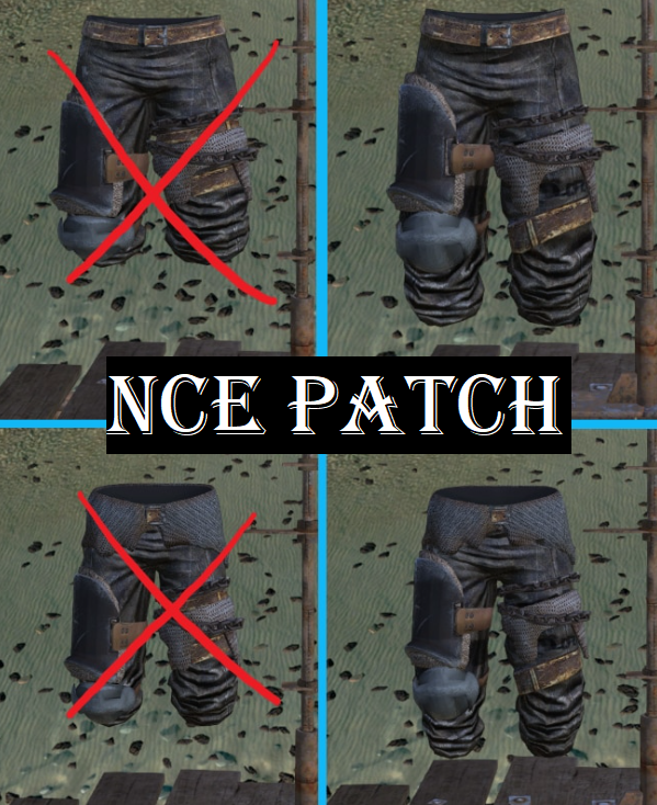 NCE - Plated Drifter's Leather Pants Mk.II