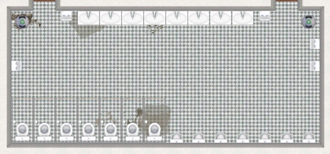 Mens Resstroom 2 Front Entrances