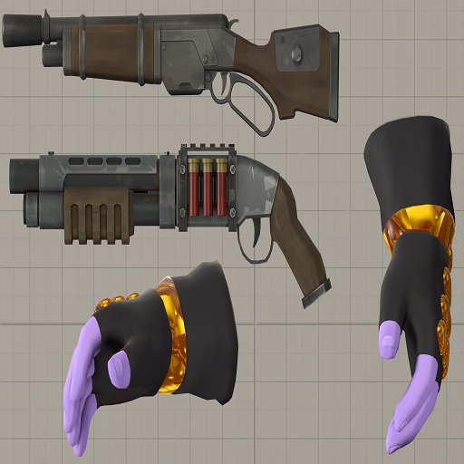 Team Fortress 2 Enhanced Small Weapons Pack #10 (Props)