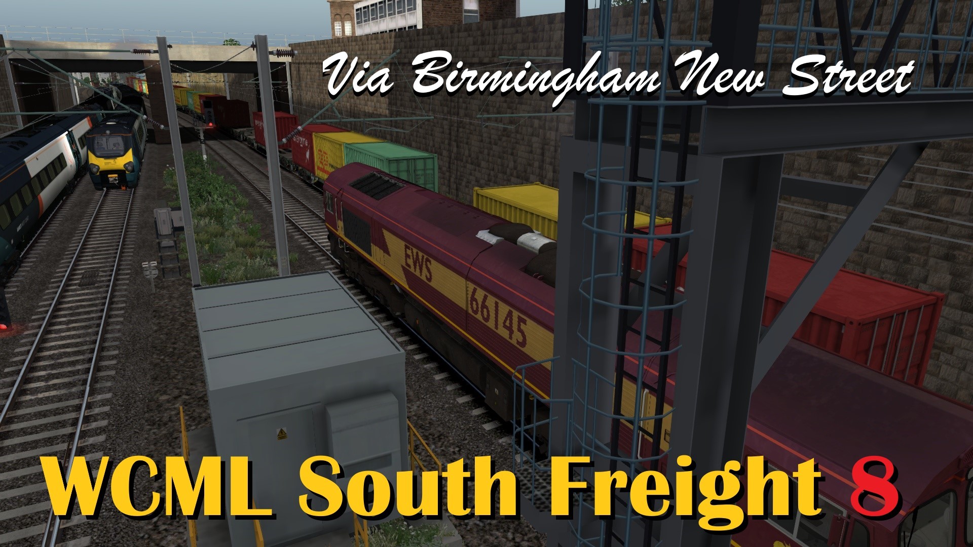 N.S1058 WCML South Freight - via Birmingham New Street to Coventry