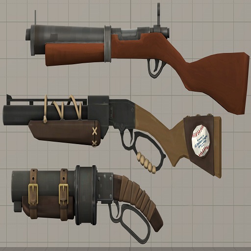 Team Fortress 2 Enhanced Small Weapons Pack #11 (Props)