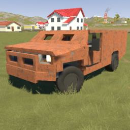 Conquest Pickup (257 Bricks) Armored Version