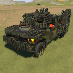 Xiao Lohux Conquest Pickup Truck (Regular Cab Long Bed) Forest Camo