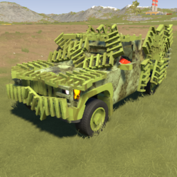 Xiao Lohux Conquest Pickup Truck (Regular Cab Long Bed) Grass Camo