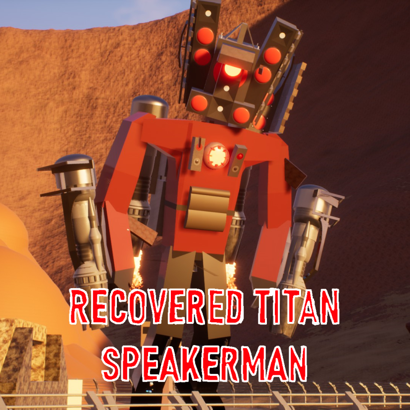 Recovered Titan Speakerman! Skibi