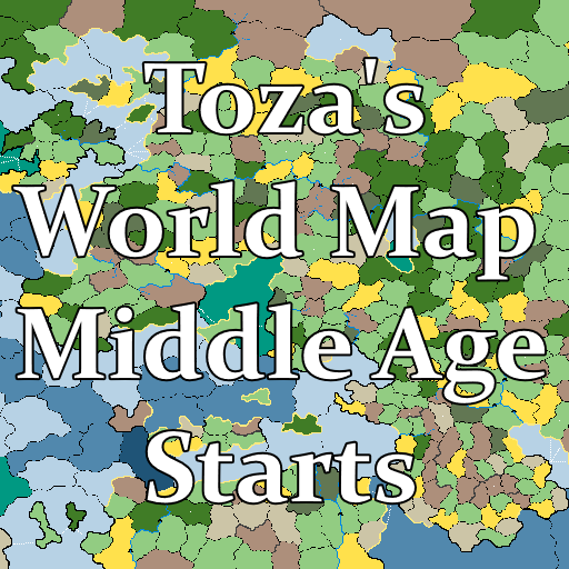 Toza's World Middle Ages (Fixed Starts All MA Nations)