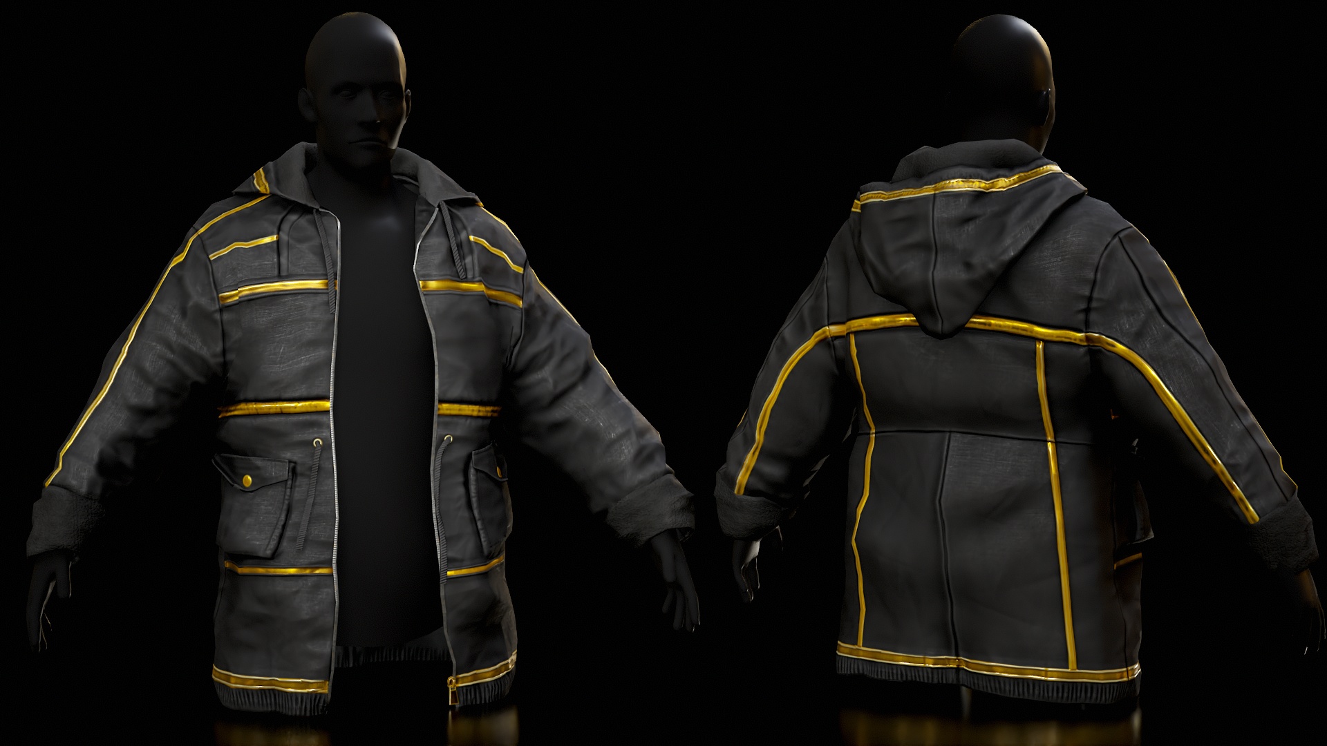 Black Gold Jacket