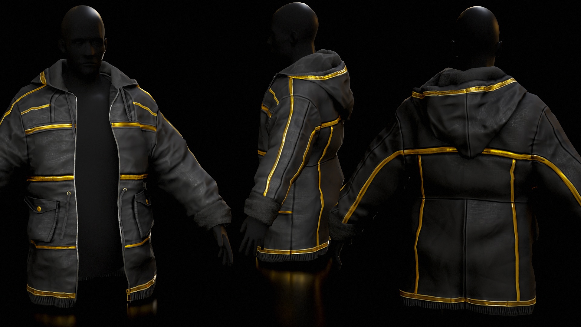 Black Gold Jacket