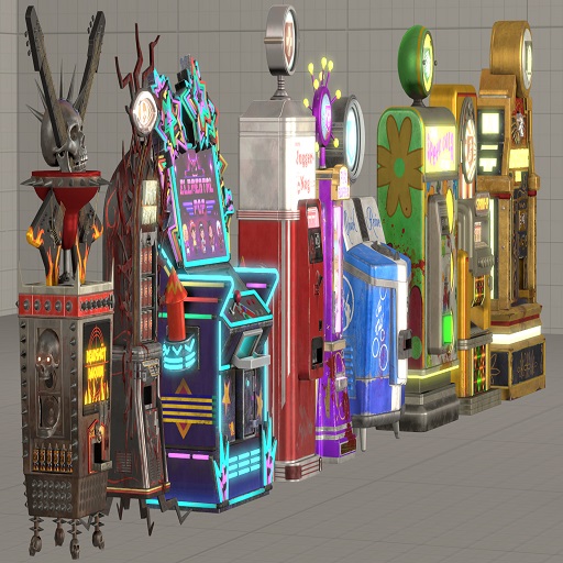 Call of Duty Modern Warfare III Perk Machines (Props)