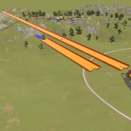 Realitsic HotWheels Track and HotWheels Track Connecter
