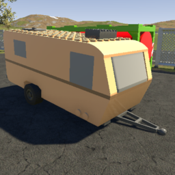 Restored Gunk Trailer from Brick Rigs